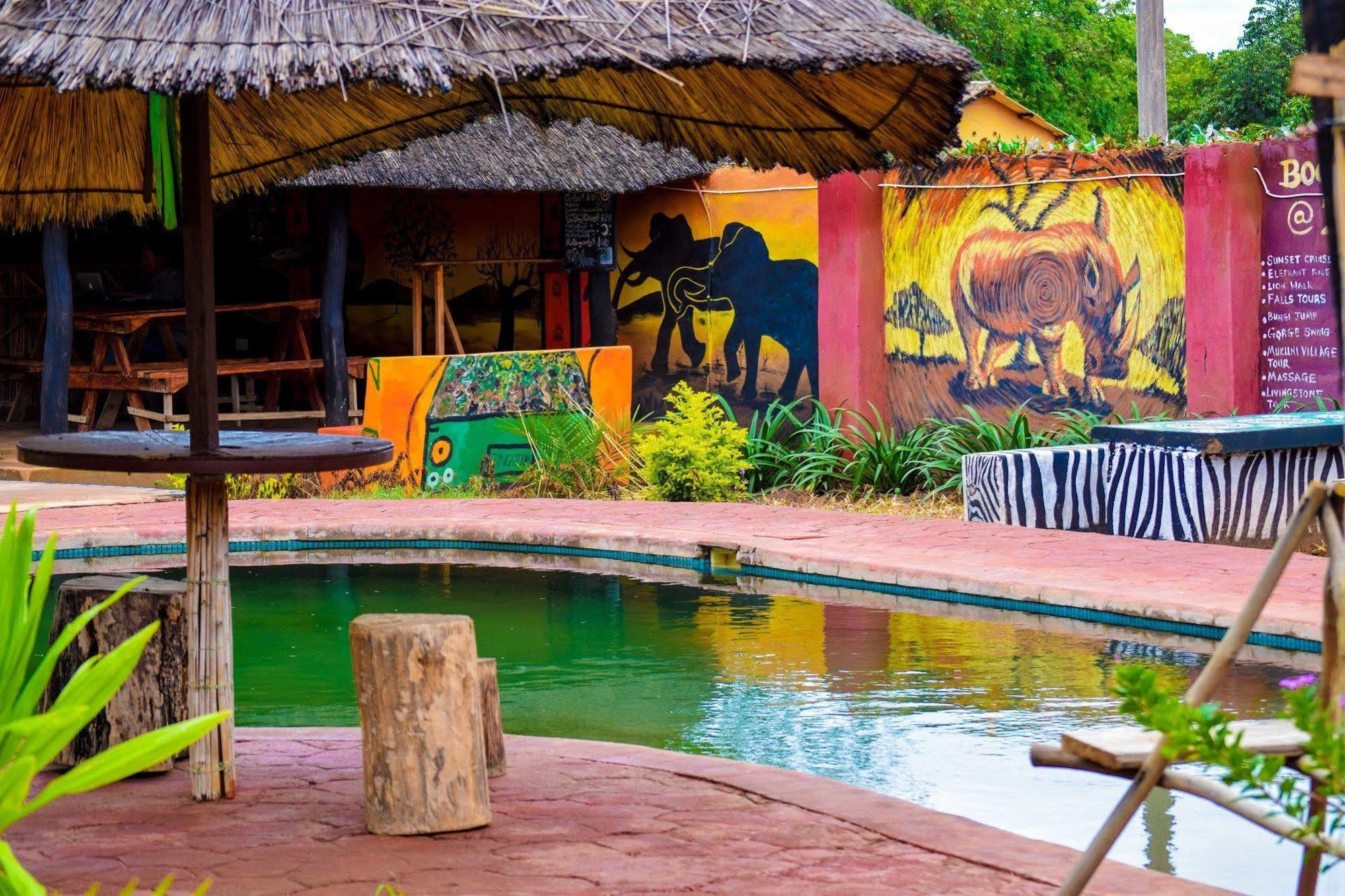 Zinga Backpackers Hotel Livingstone Luaran gambar
